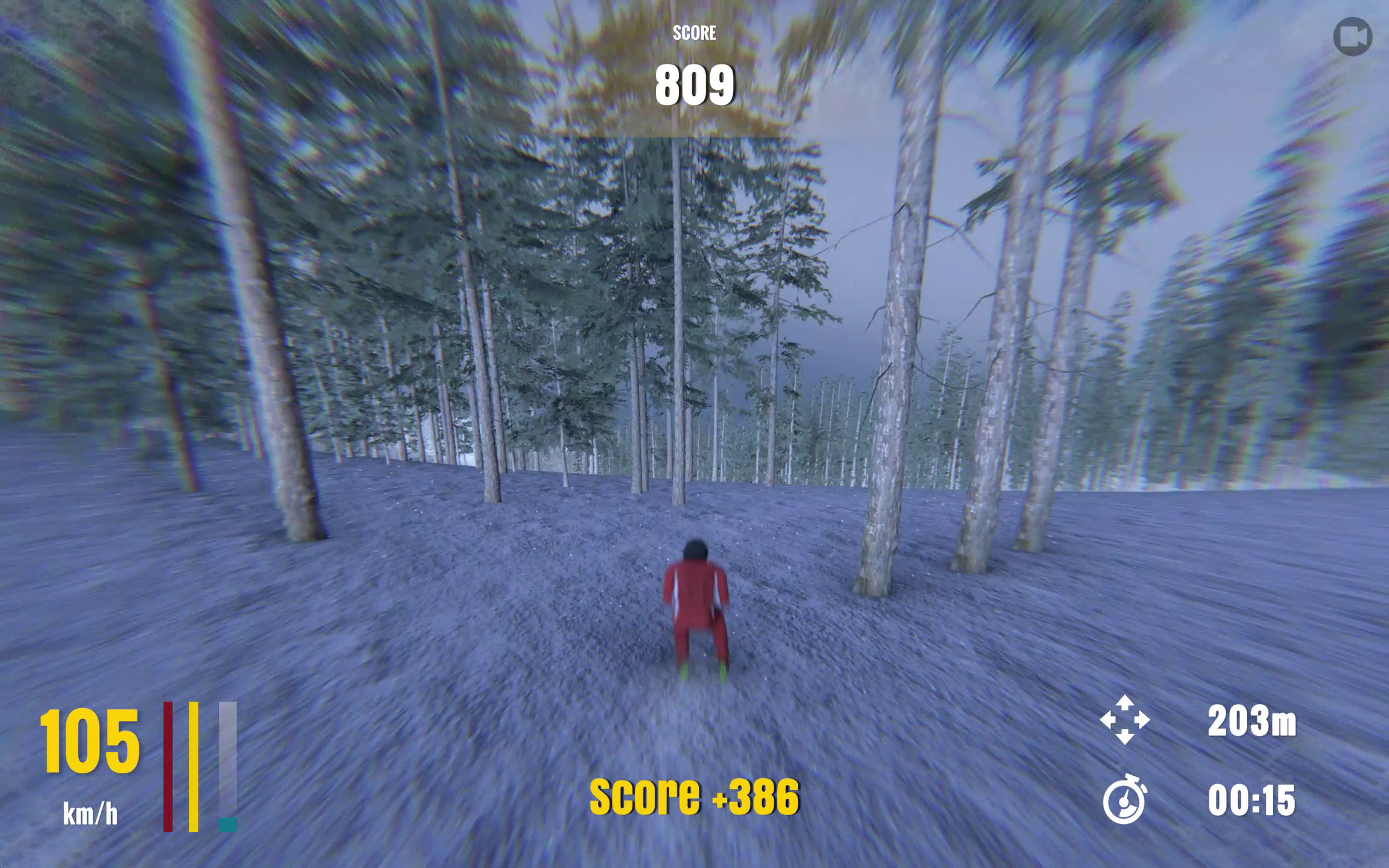 Navigating between the trees