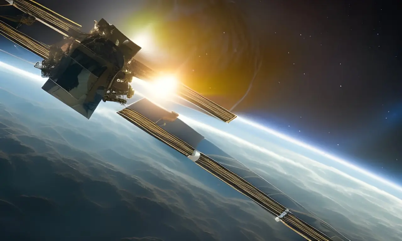 The Voyager probe, carrying the sole remnants of humanity into the cosmos ...